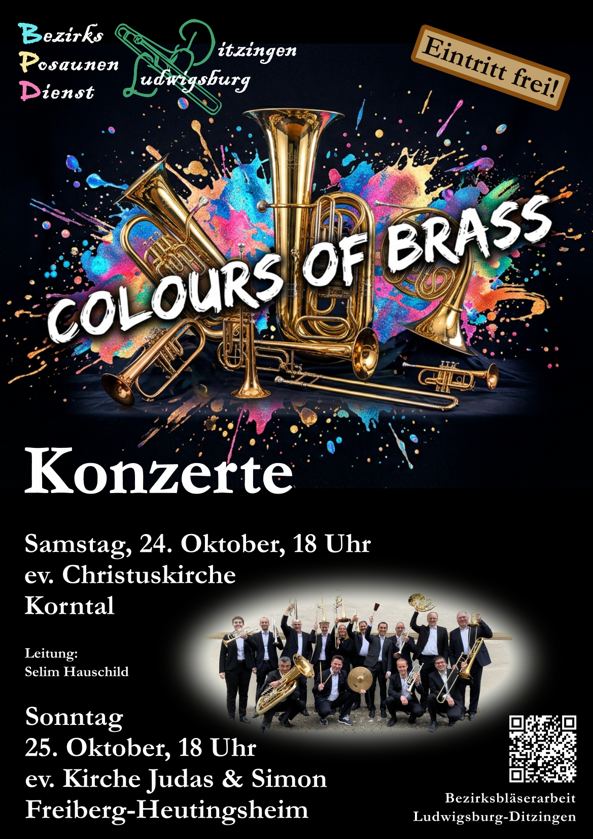 Colours of Brass – Herbstkonzerte des BPD
